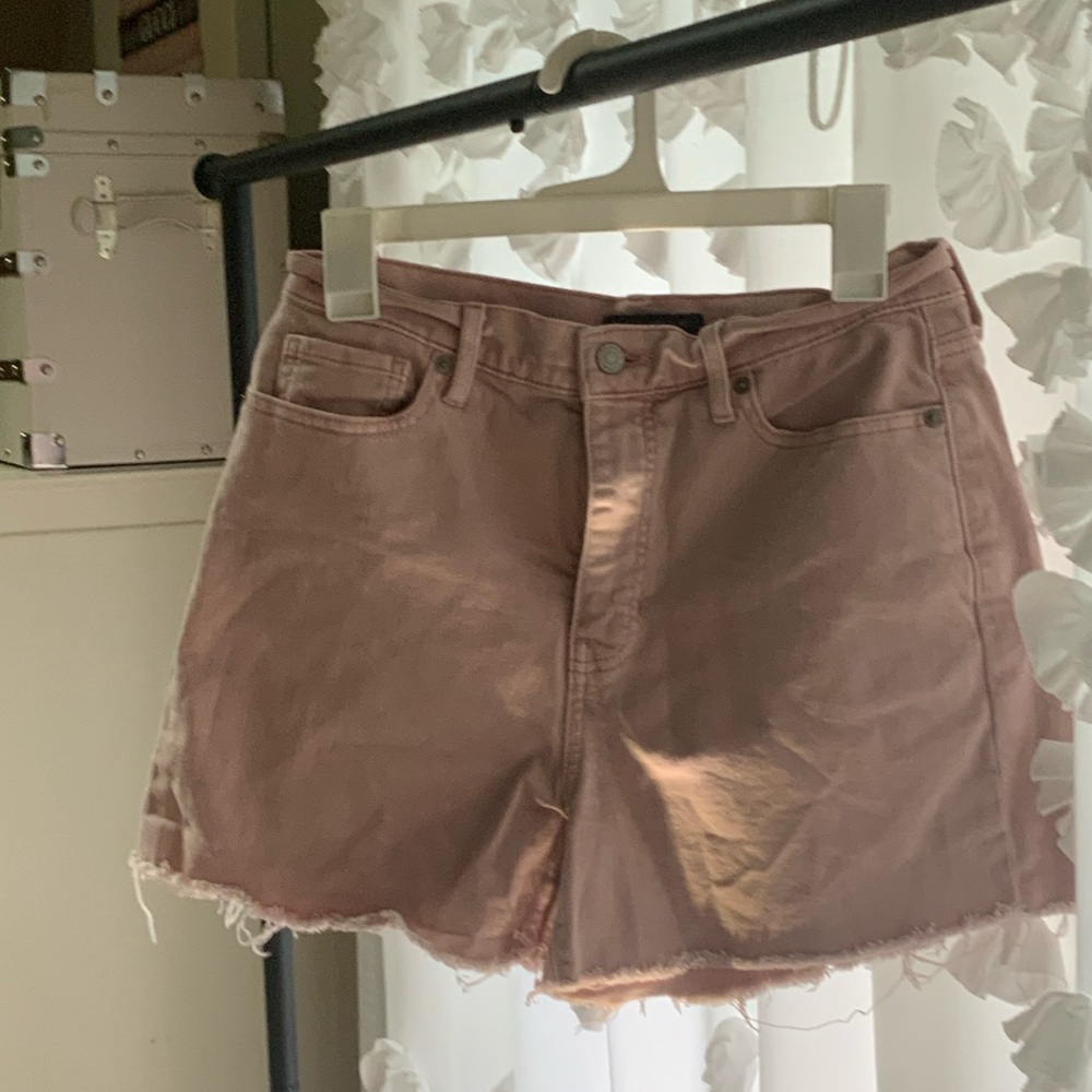 Banana Republic Light Pink Jean Shorts